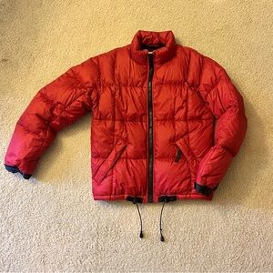 The Limited Vibrant Red Puffer Jacket